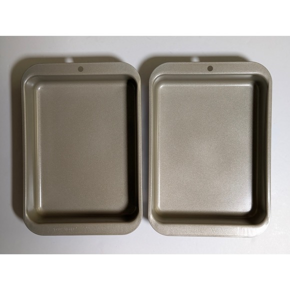 Nordic Ware Other - Nordic Ware Naturals Champagne Gold Nonstick Eighth Sheet Pan Set of 2 Aluminum